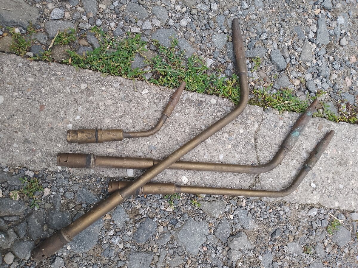 Sada hořáků na autogen
