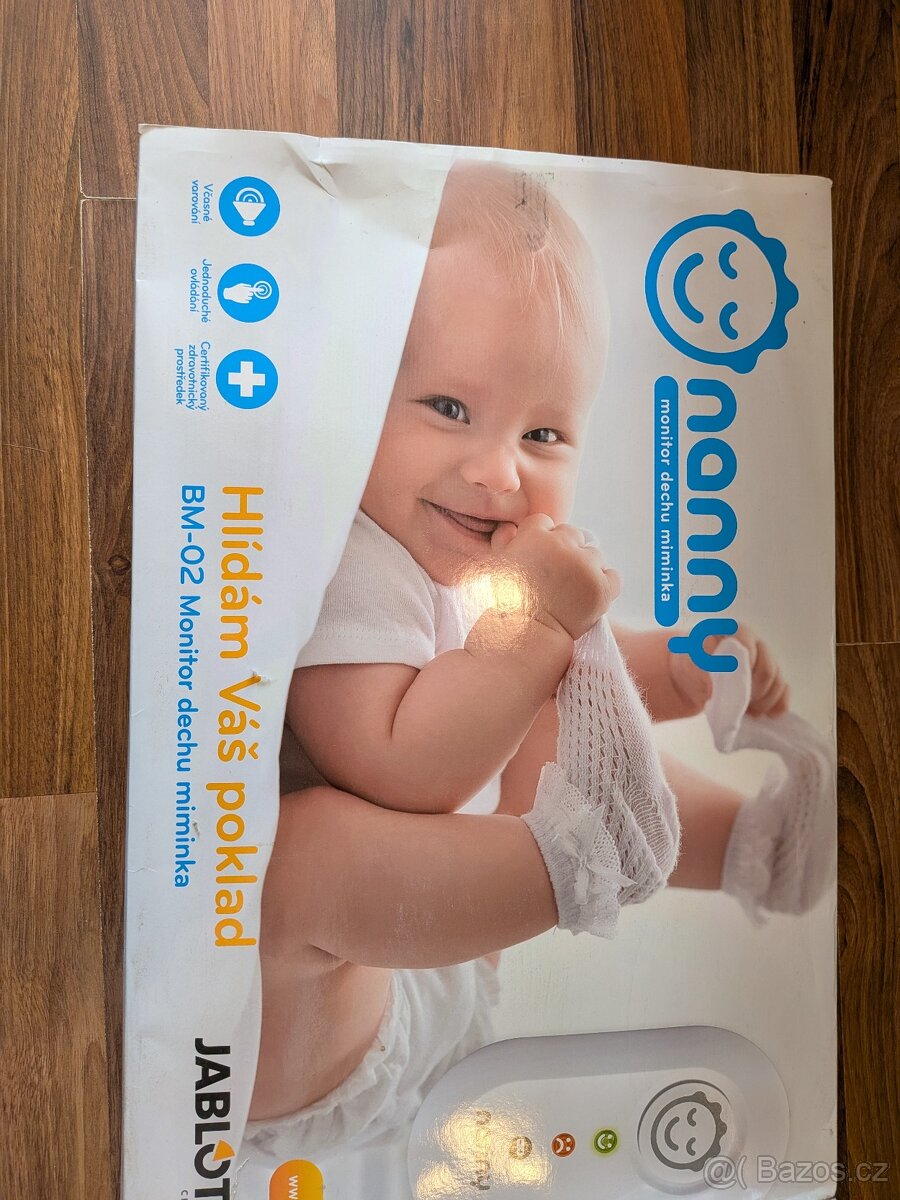 Monitor dechu Nanny od Jablotron