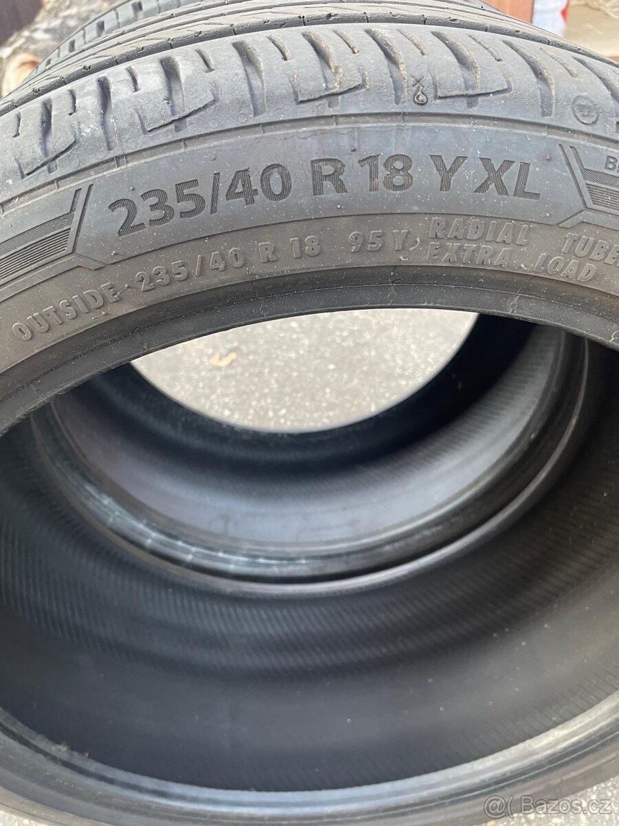 2 ks letní pneu Bravuris 235/40 R18