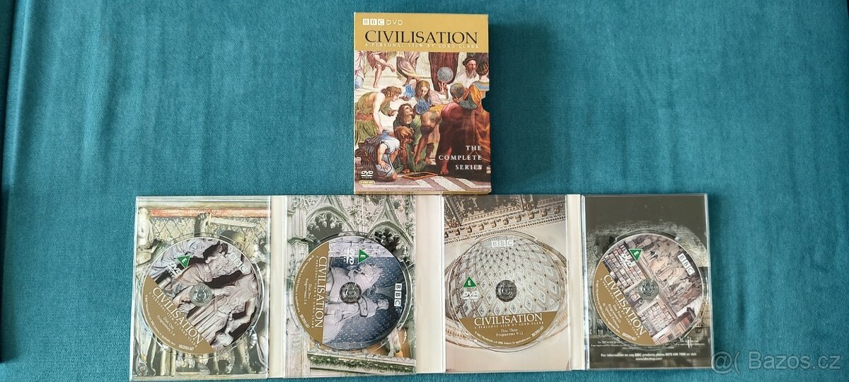 CIVILISATION: A Personal View by Lord Clark, 4 DVD