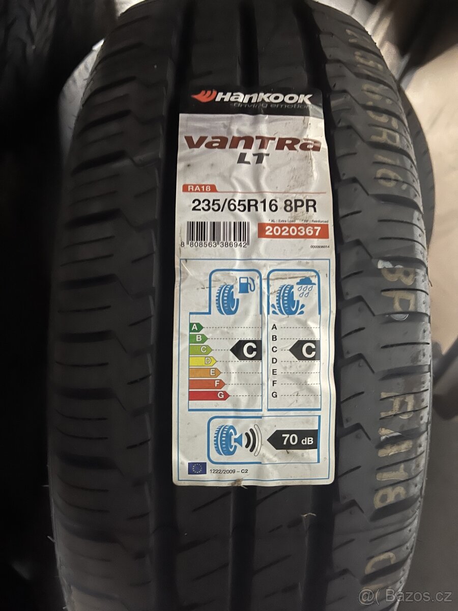 Letní pneumatiky Hankook 235/65 R16C