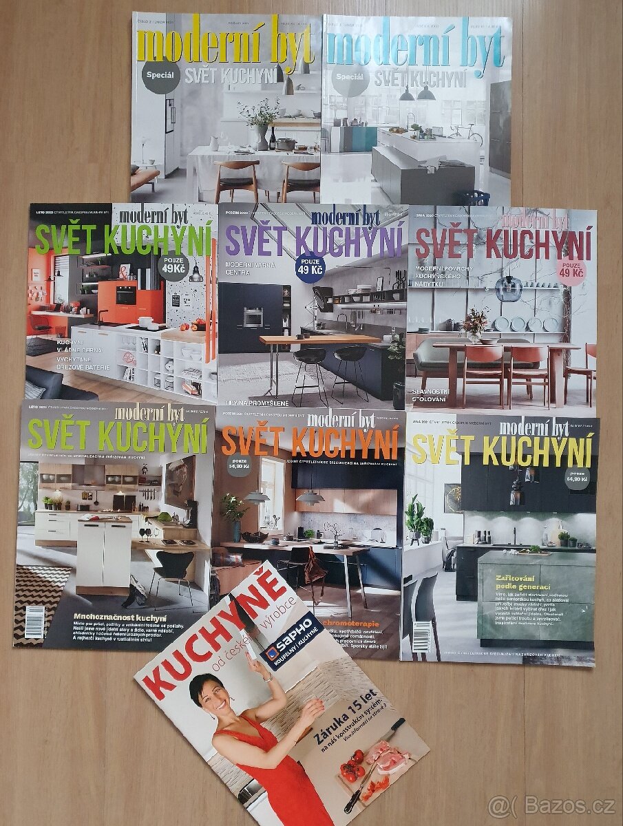 Časopisy Moderní byt - Svět kuchyní