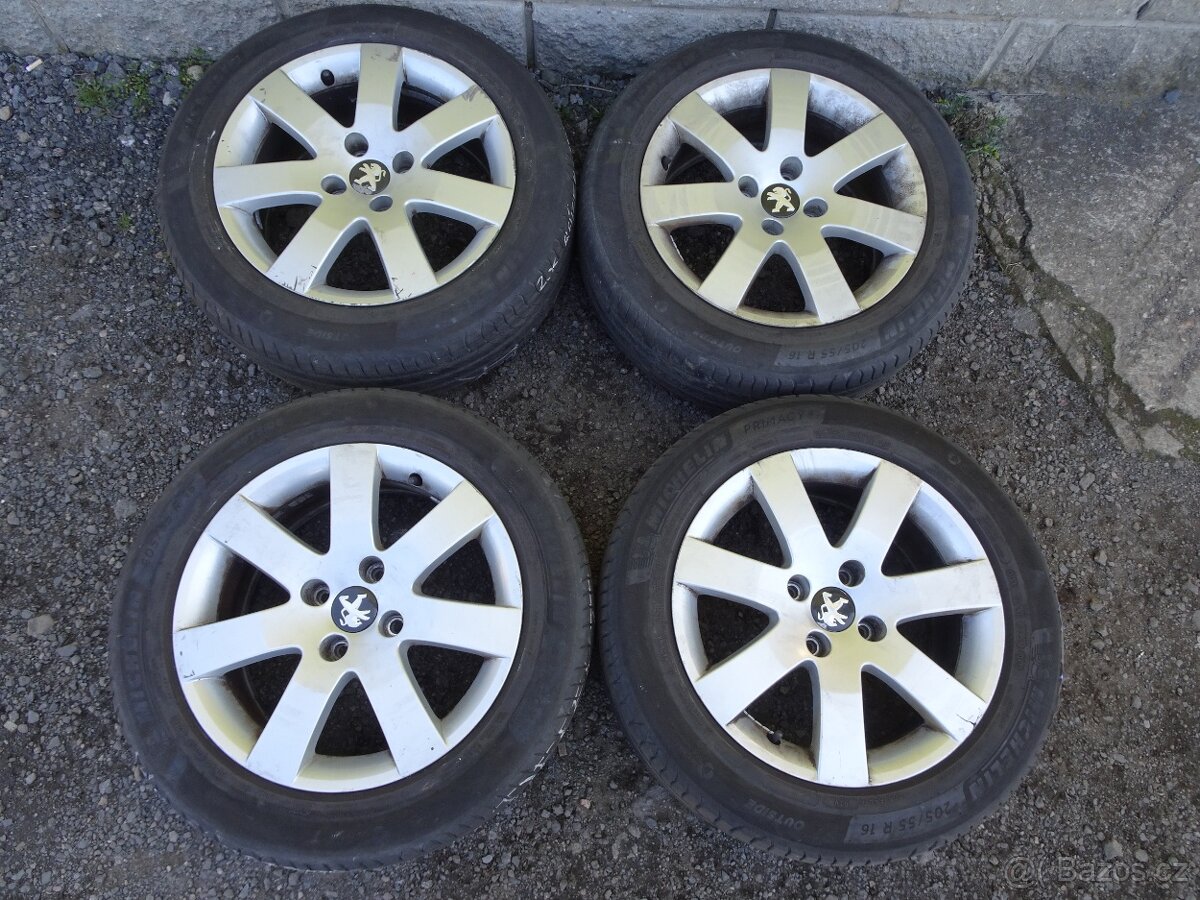 Peugeot 308 SW - kola (Alu. disky+pneu 205/55 R16)