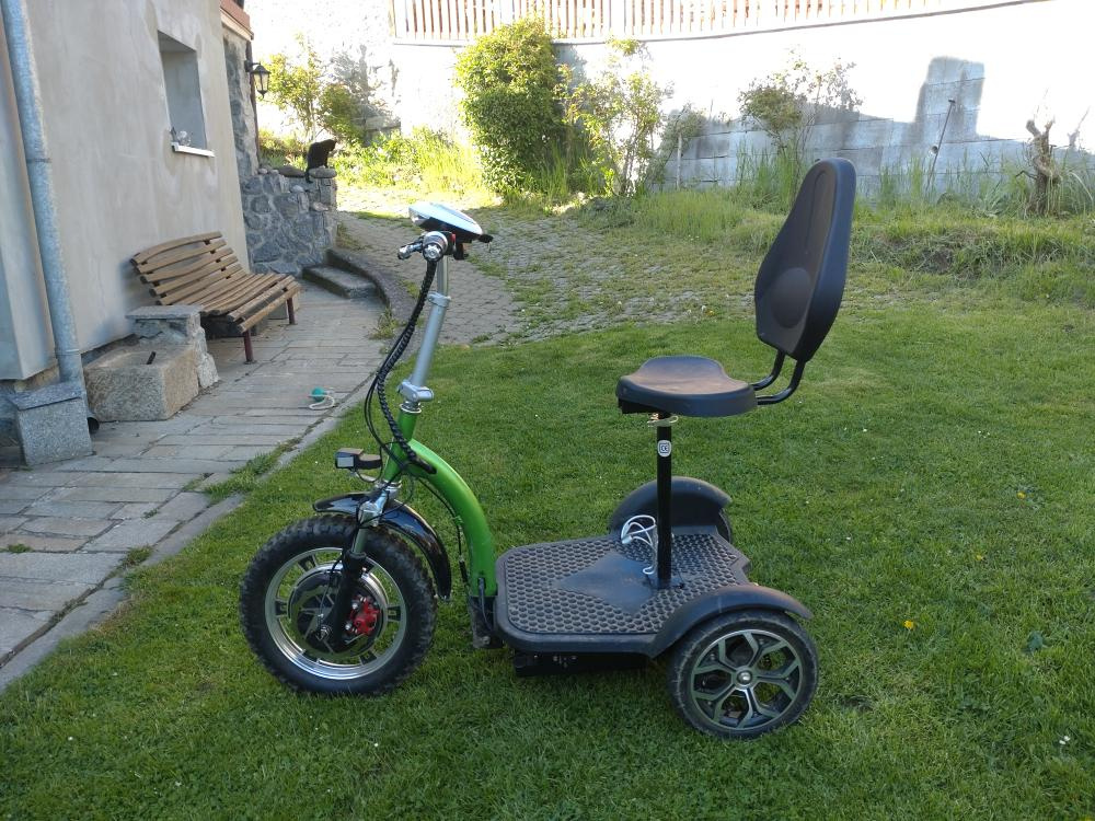 Elektrická tříkolka 1000W