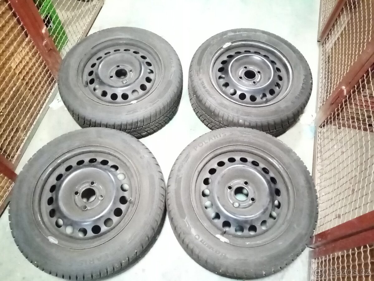 Zimní kola 195/60 r15 4x100 Opel Astra