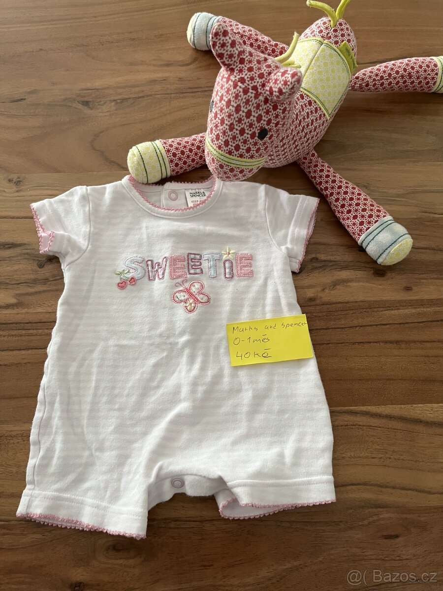 Letni overalek M&S top stav vel 0-1 mes