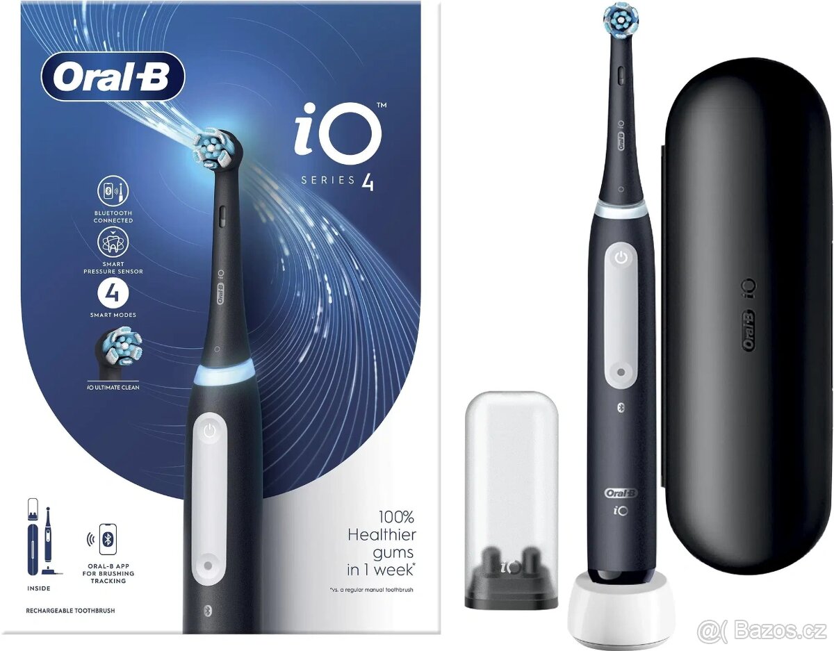 Oral B iO 4. Špičkový zubní kartáček. Týden starý.