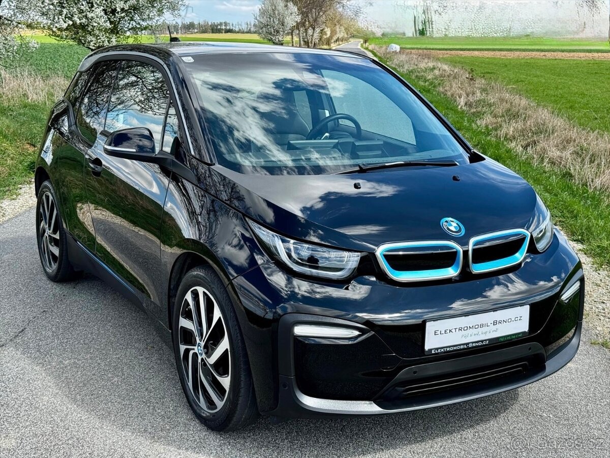 BMW i3, 120Ah,SoH94%,MATRIX,NAVI,KŮŽE, vč. DPH 479 000,-Kč