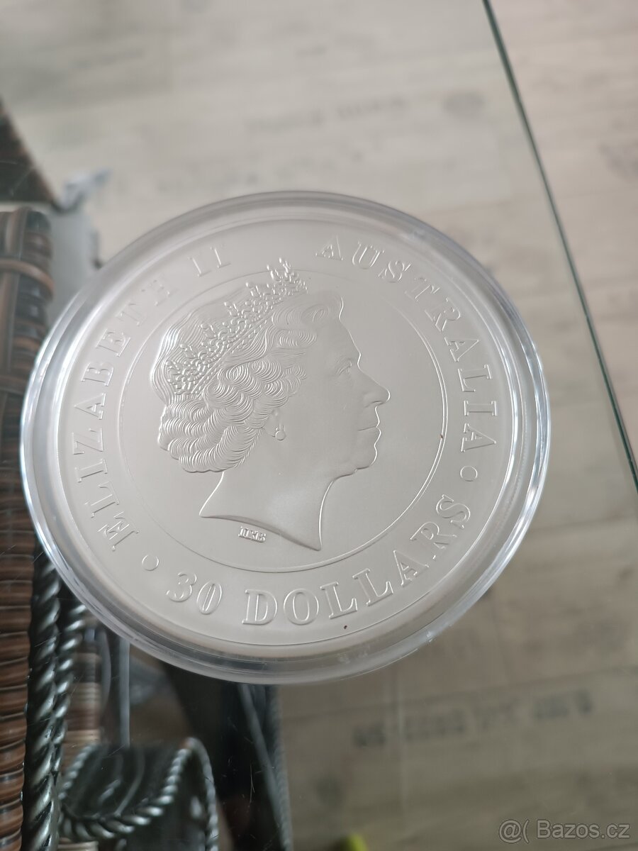 Investiční stříbrná mince
