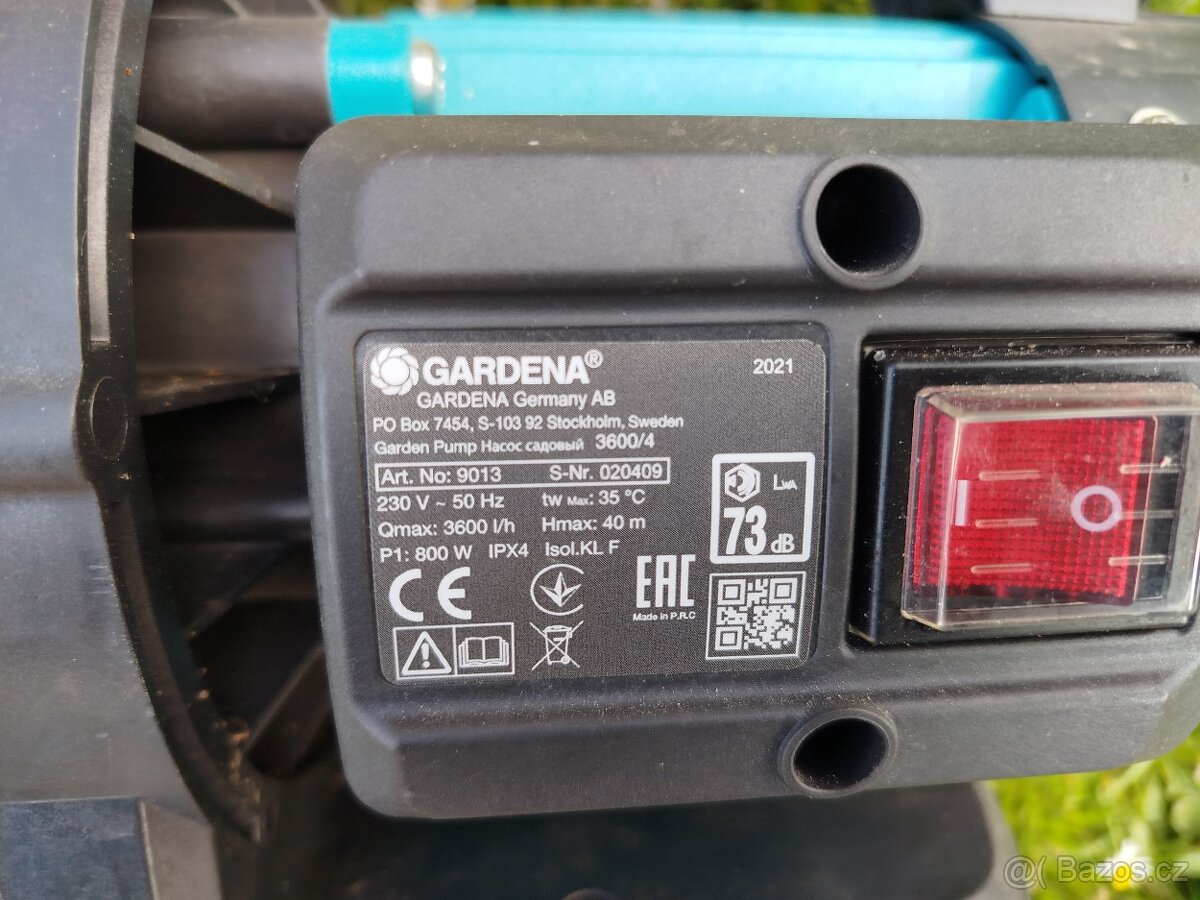Zahradní čerpadlo Gardena