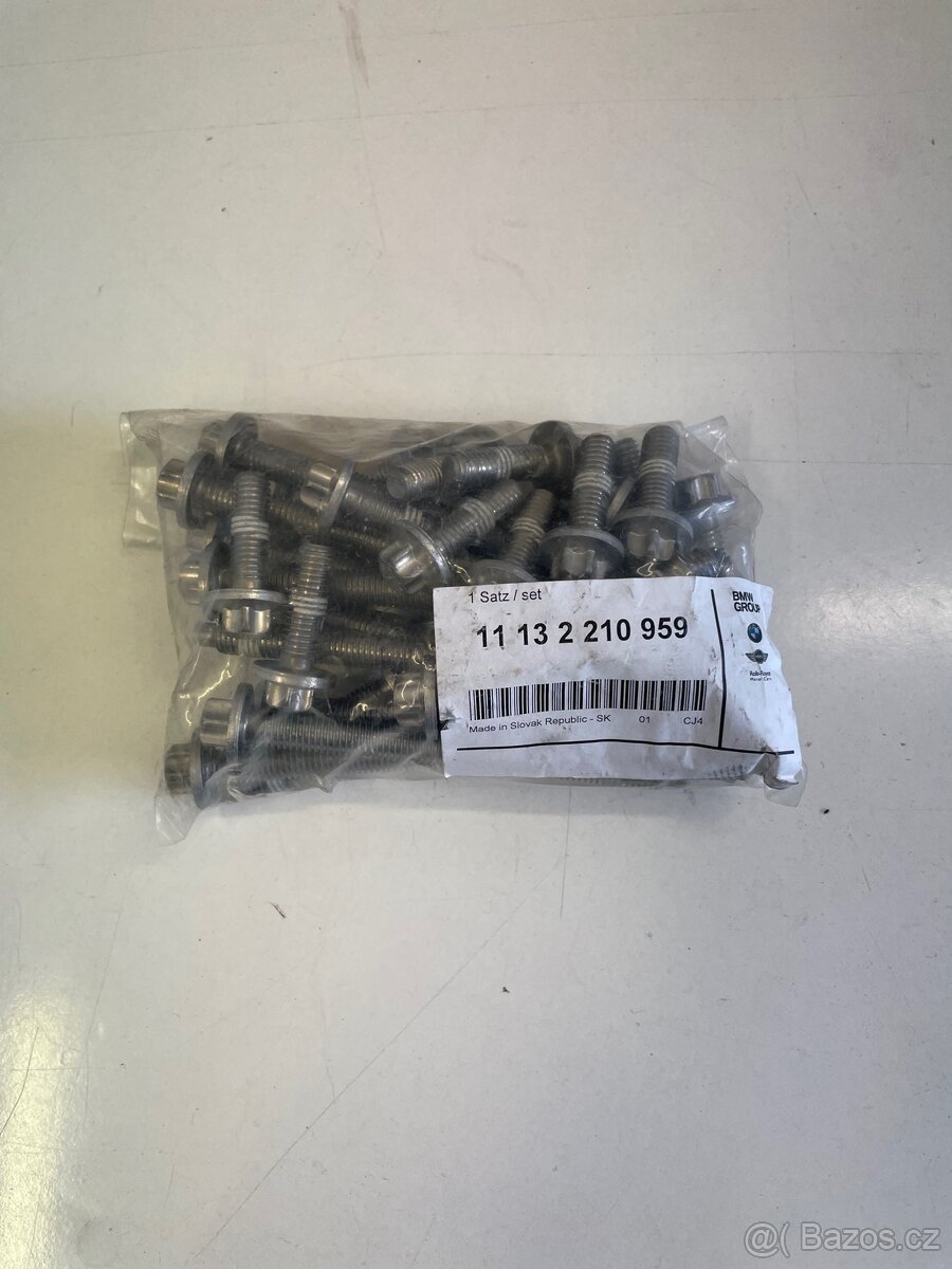 Sada oem šroubu na olejovou vanu bmw 335i,135i,m3,m4,atd..