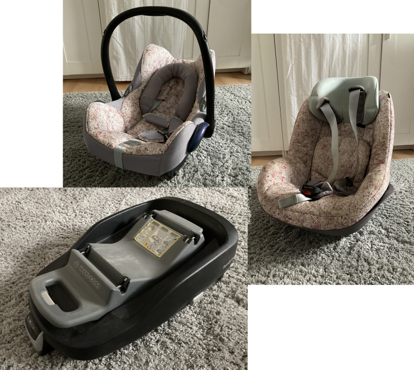 Maxi-Cosi základna Isofix + vajíčko + autosedačka