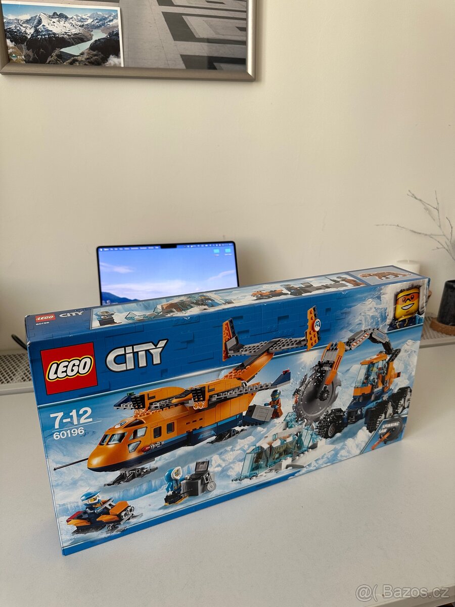 VZÁCNÉ - Lego City polární zásobovací letadlo 60196