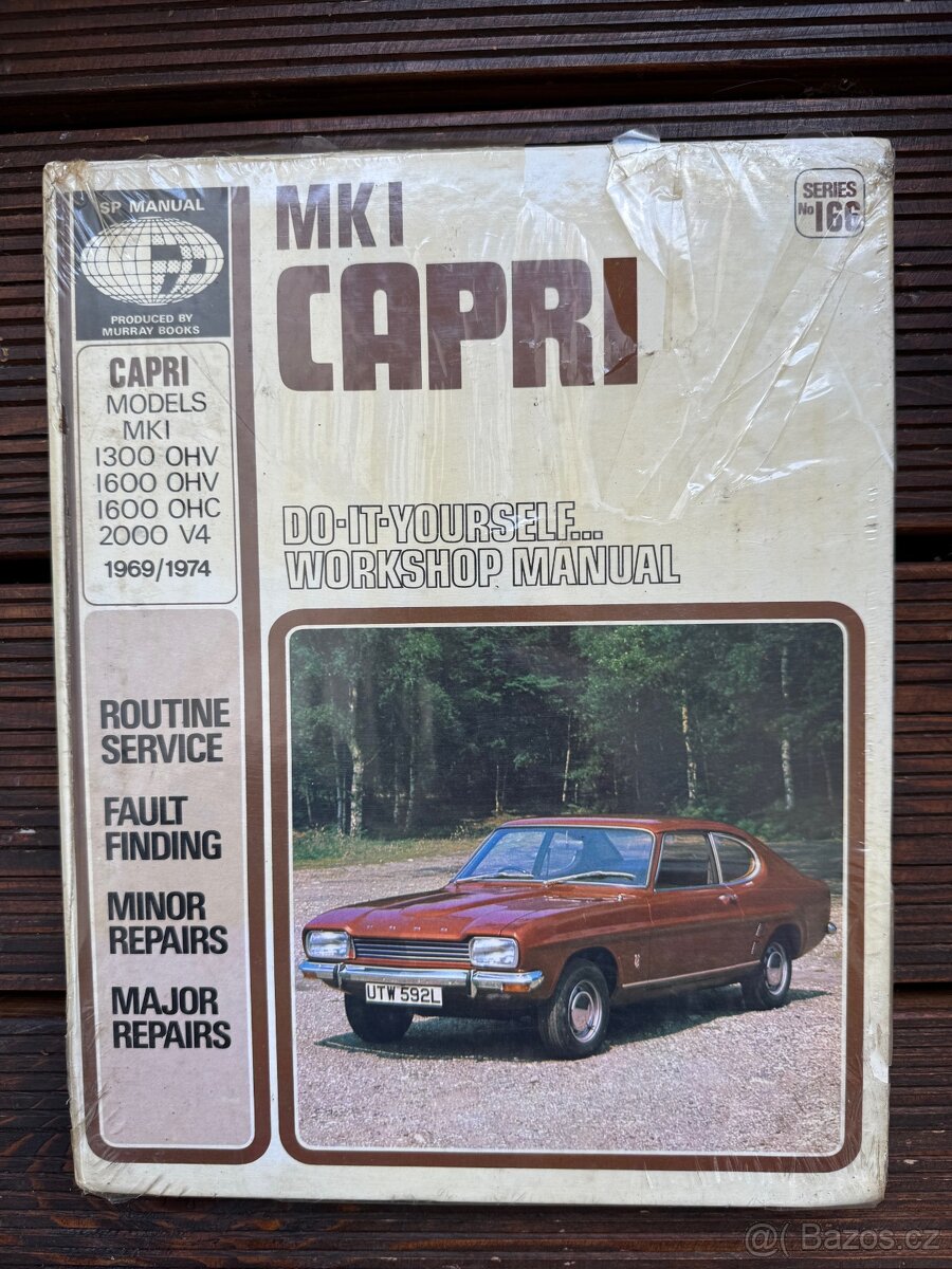 FORD CAPRI originální montážní manualy