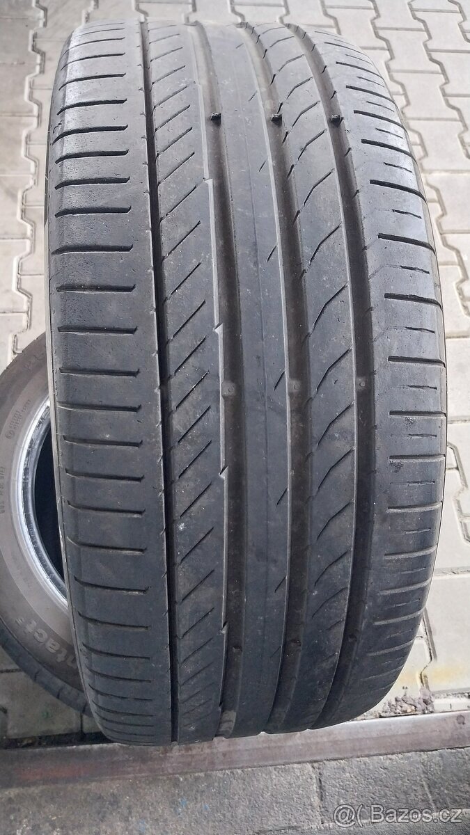 Prodám 2 x letní pneu Continental 255/45/19