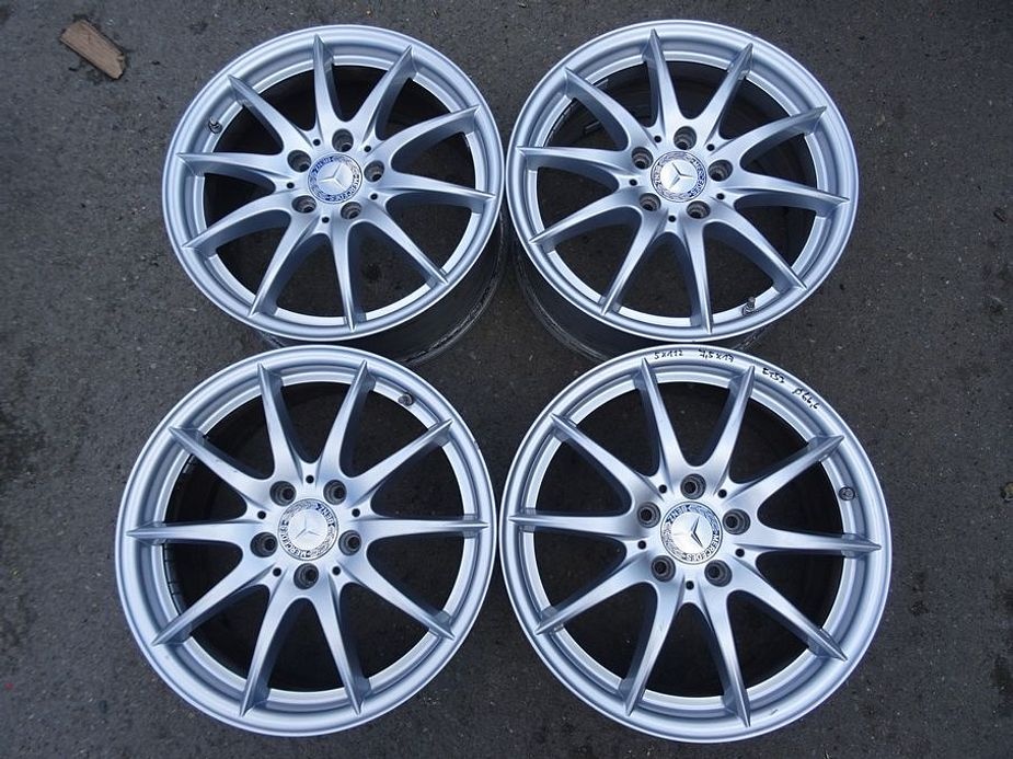 Alu disky origo Mercedes, 17", 5x112, ET 53 , šířka 7,5J