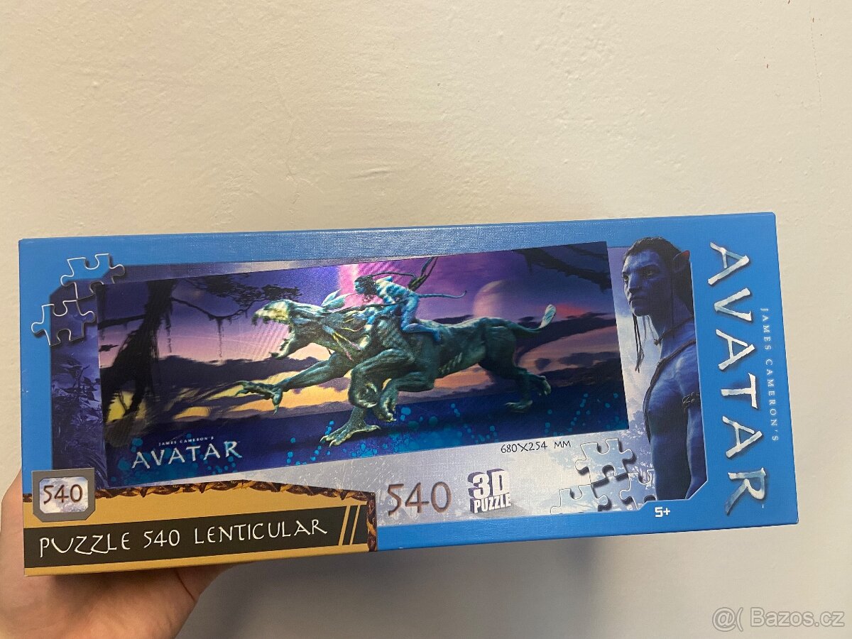 Puzzle avatar velké 3D a malé