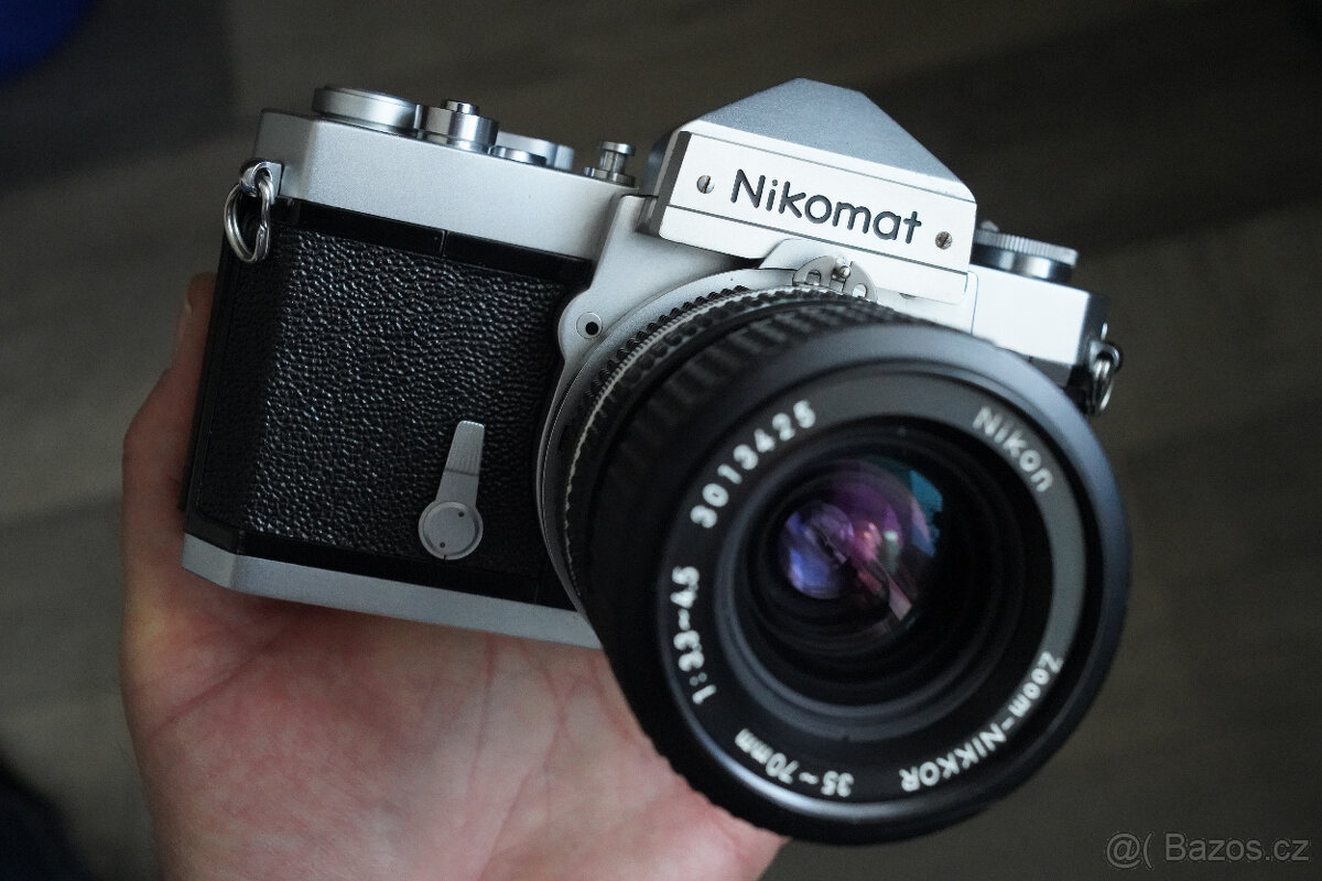 Nikon Nikomat FTN + Zoom-Nikkor 35–70mm f/3.3–4.5