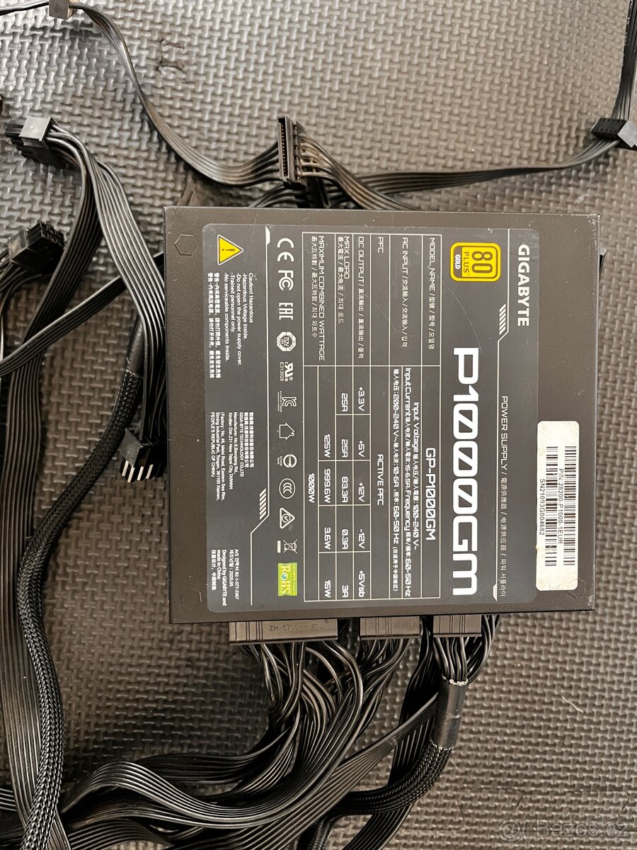 Zdroj Gigabyte P1000GM