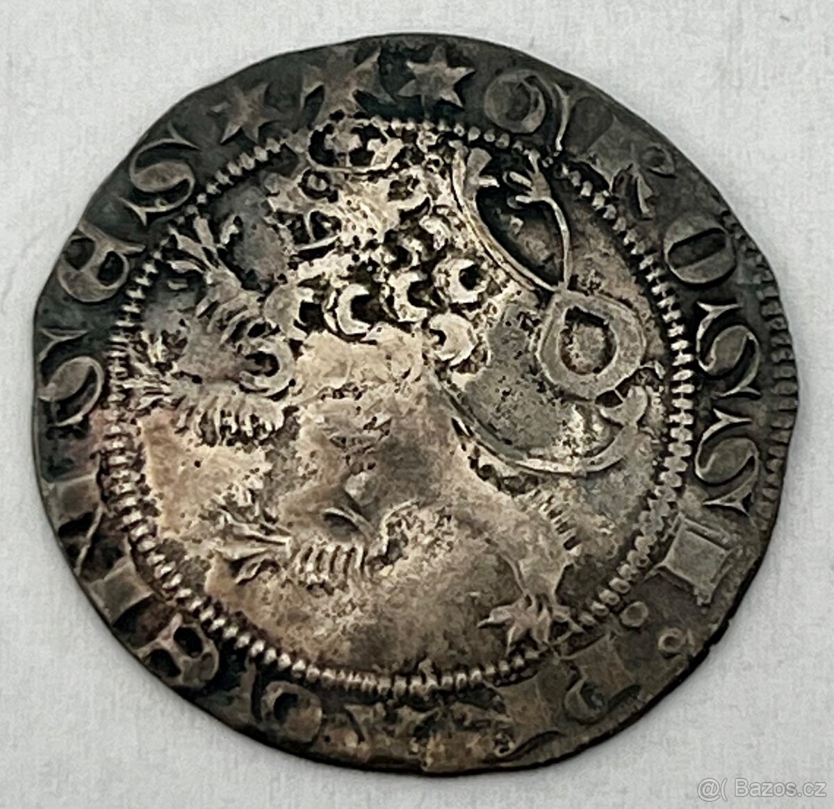 Pražský Groš Václav II - 1283-1305 originál