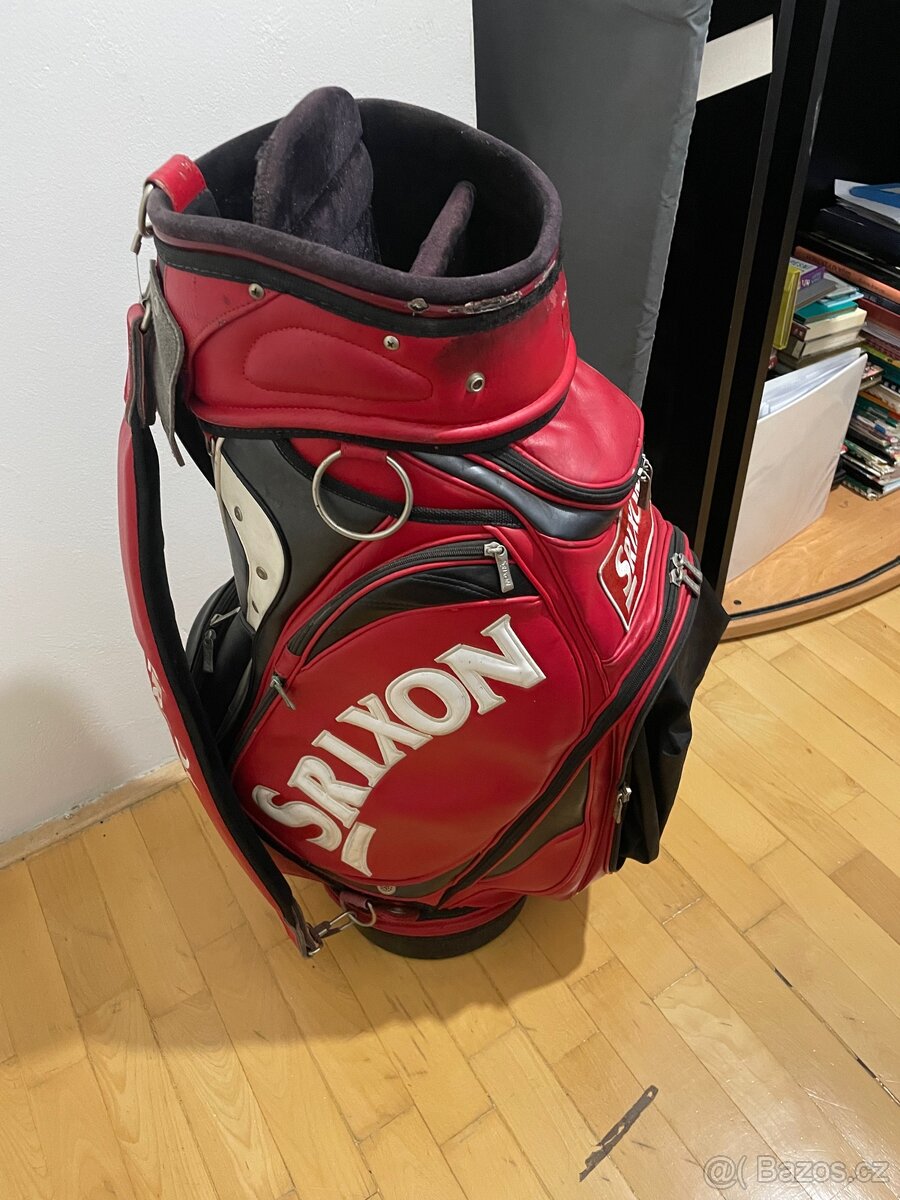 Srixon Tour Staff 5cestná golfová taška červená/černá