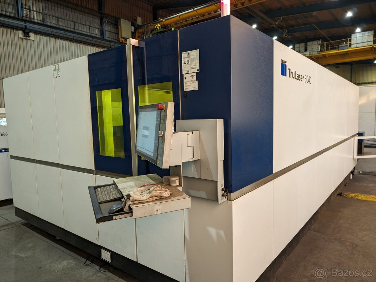 Laserová řezací stanice TRUMPF TruLaser 3040 fiber s přísluš
