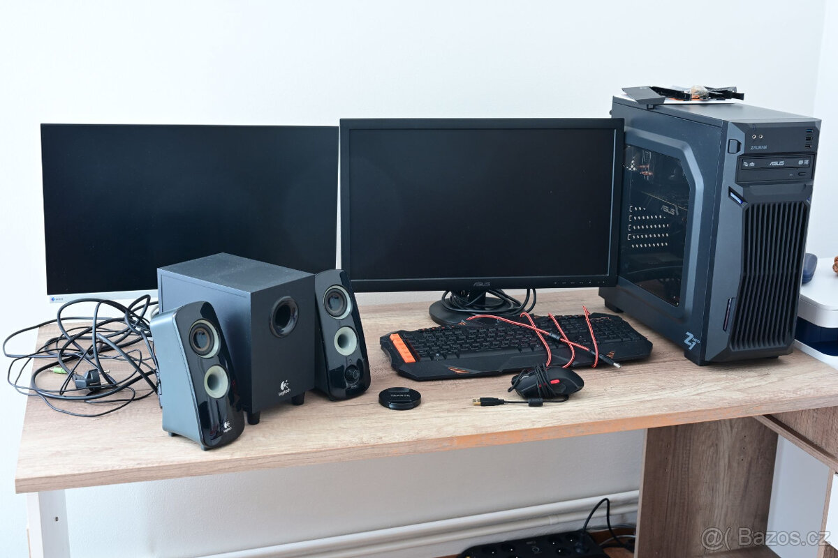 Kompletní stolní PC sestava SSD + HDD, GTX 1060 6GB