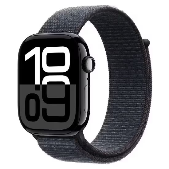 Apple Watch Series 10 – 46 mm, černé – nové