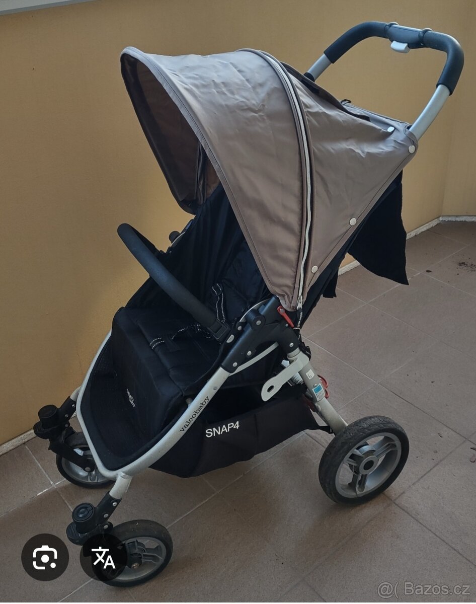 Prodám kočárek Valco snap 4 šedý