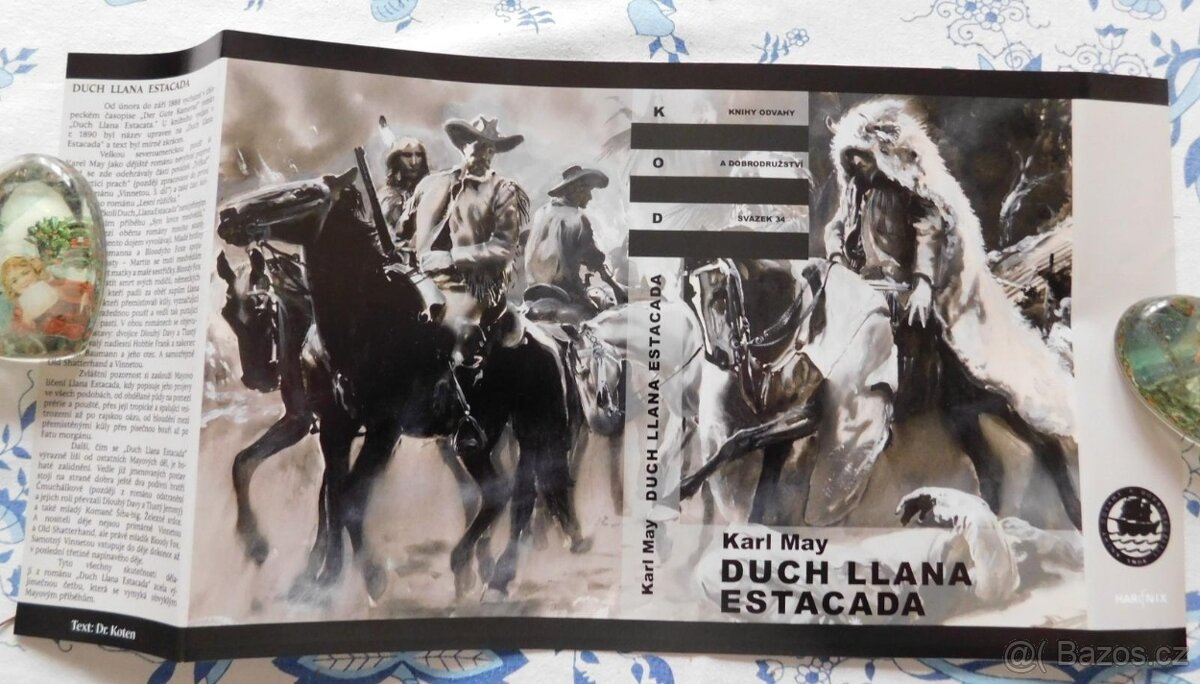 Karel May - Duch Llana Estacada, KOD, pouze přebal Burian