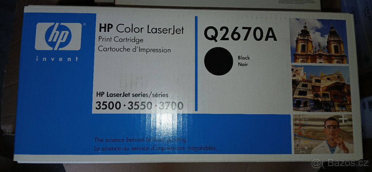 Prodám originální toner HP Q 2670A,HP CLJ35/3700 BLACK