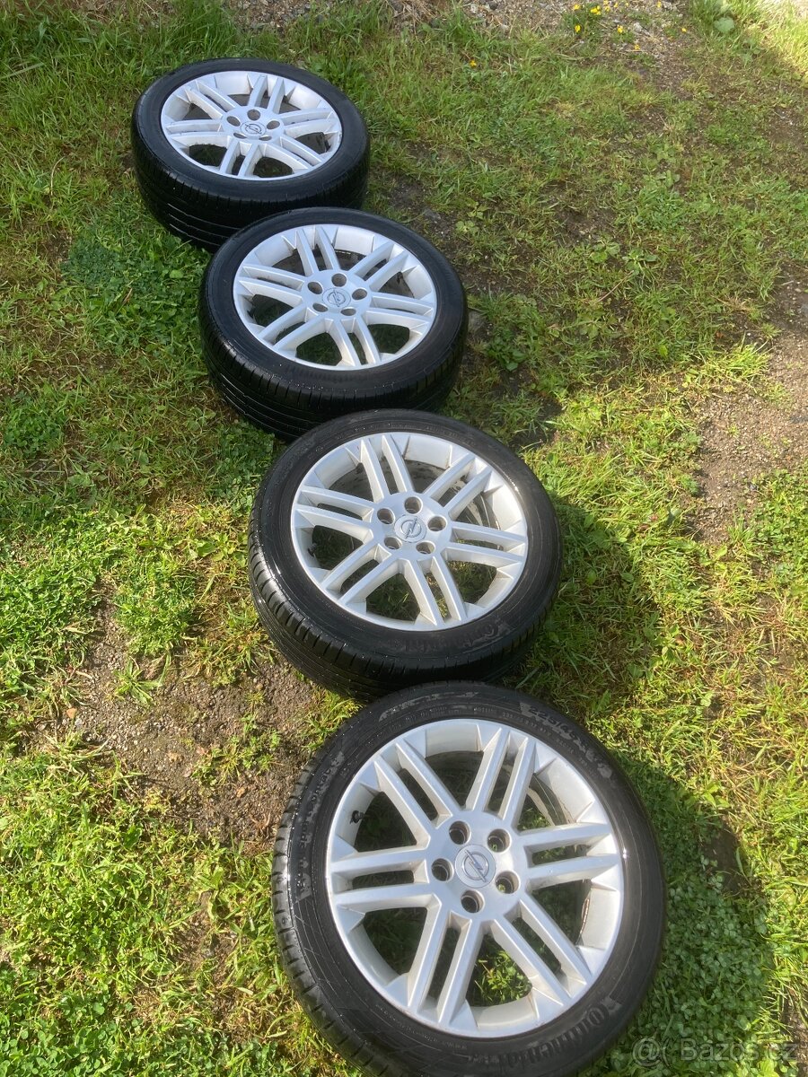 Alu kola 5x110 r17 letní pneu