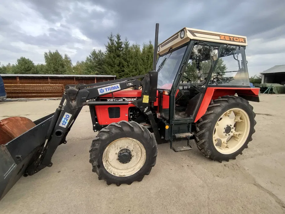 Traktor vyrobený v České republice