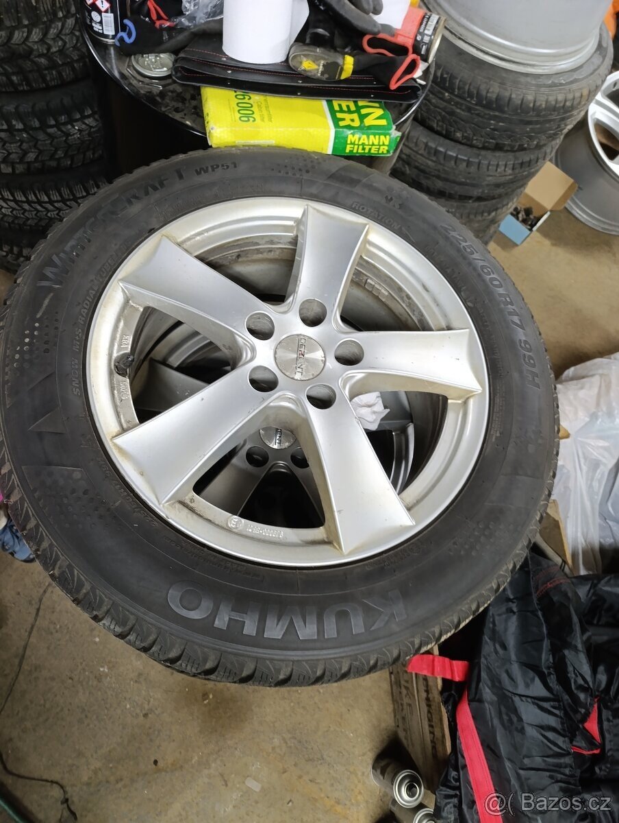 17" Hyundai Tuscon 225/60 R17 5x114,3