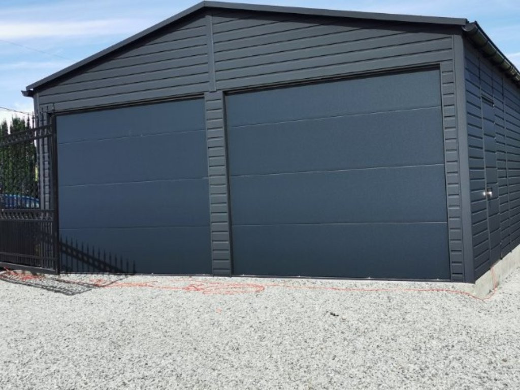 Garáž plechová 7x7