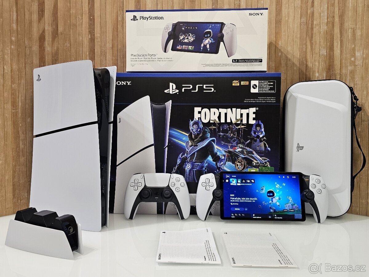 1TB PLAYSTATION 5 SLIM DIGITAL + PLAYSTATION PORTAL REMOTE