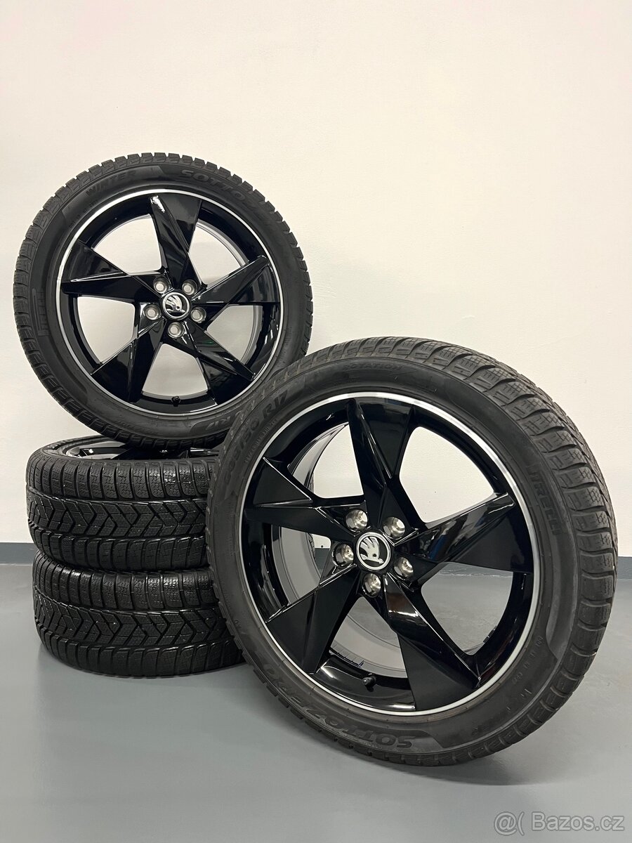 ❄️ Zimní alu kola Volans, Škoda Scala, 5x100 r17