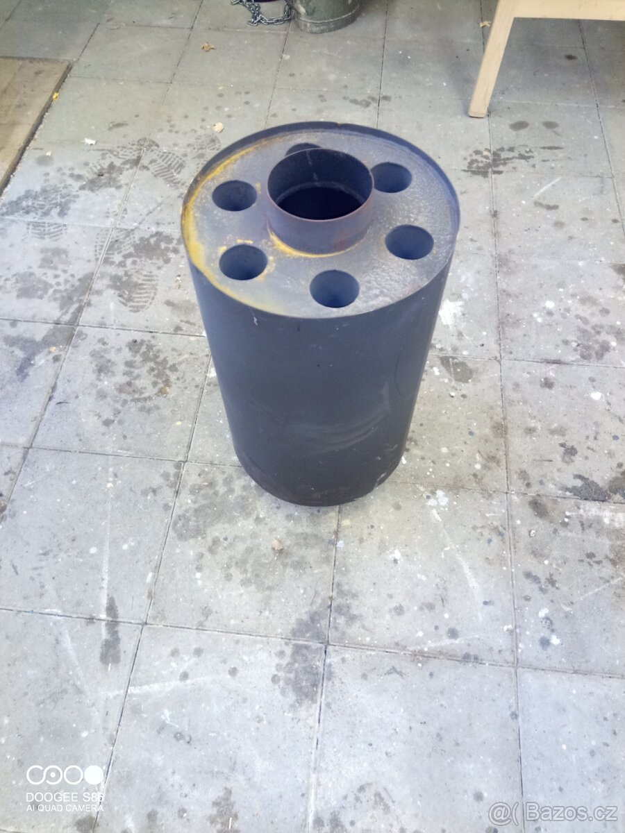 Teplotní výměník na kouřovod