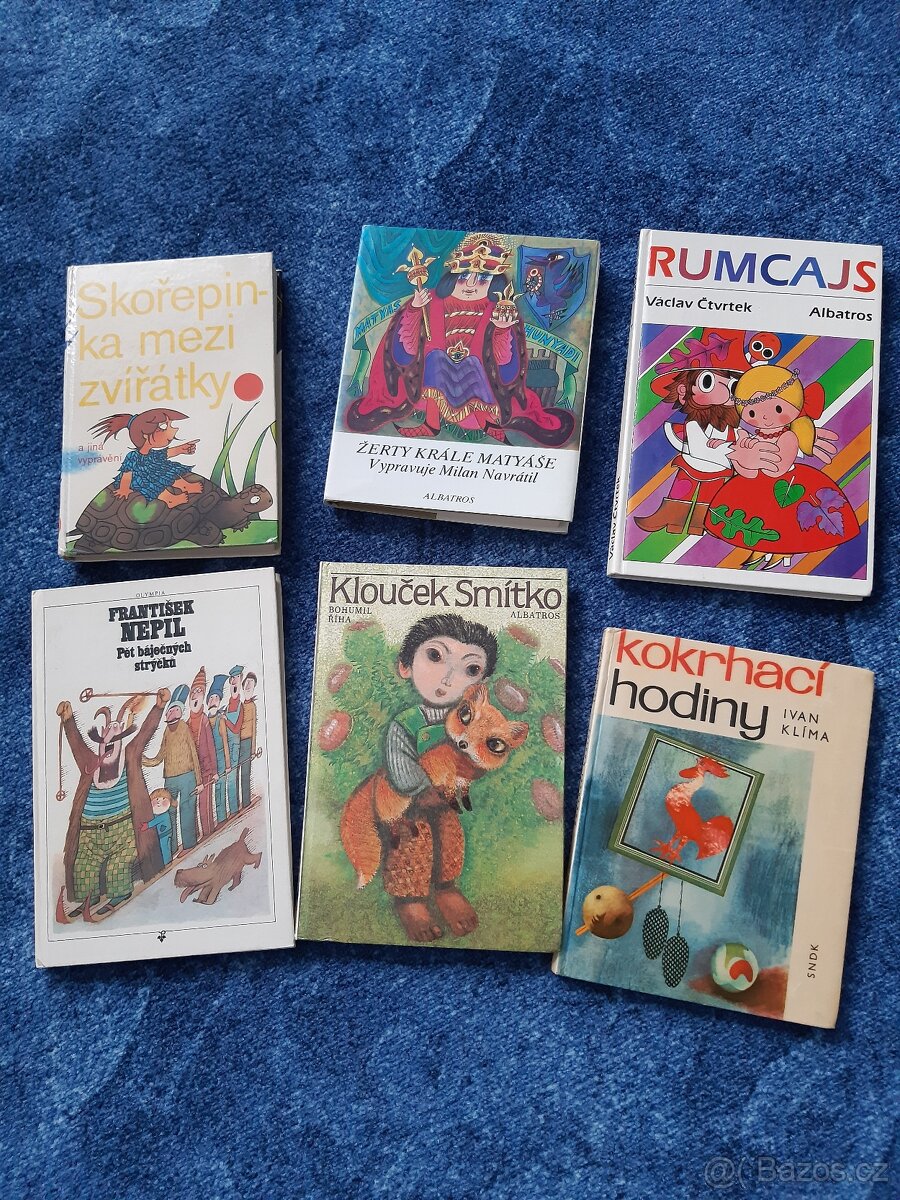 Různé dětské knihy