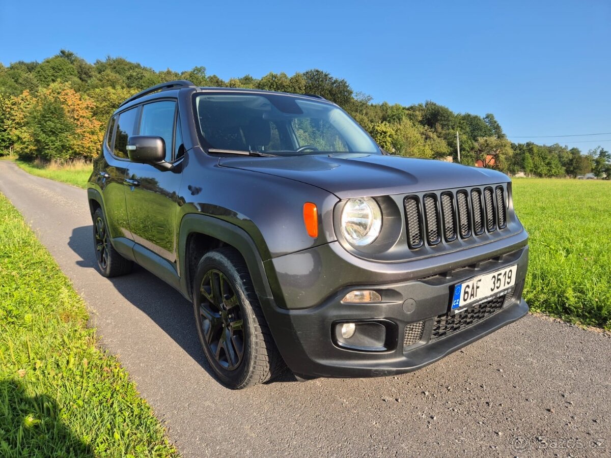 Jeep Renegade 1.6i 81 kW, r. v. 2016, první registrace 2017