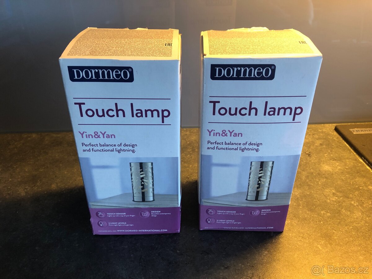 Dotyková stolní lampa Dormeo Yin&Yan, 20 cm