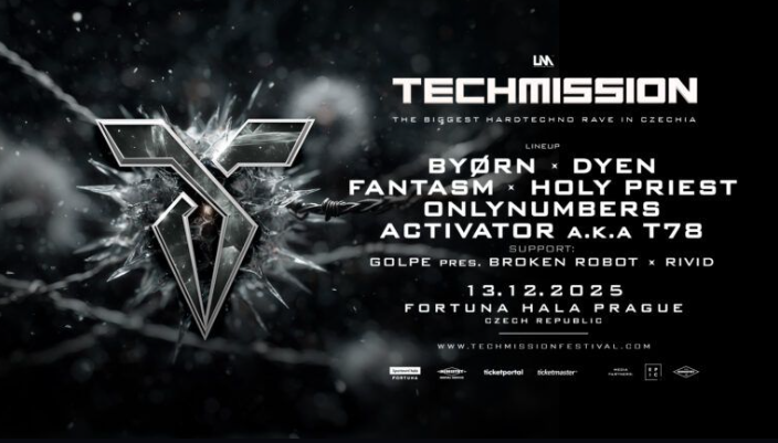 Techmission rave Prague 13.12