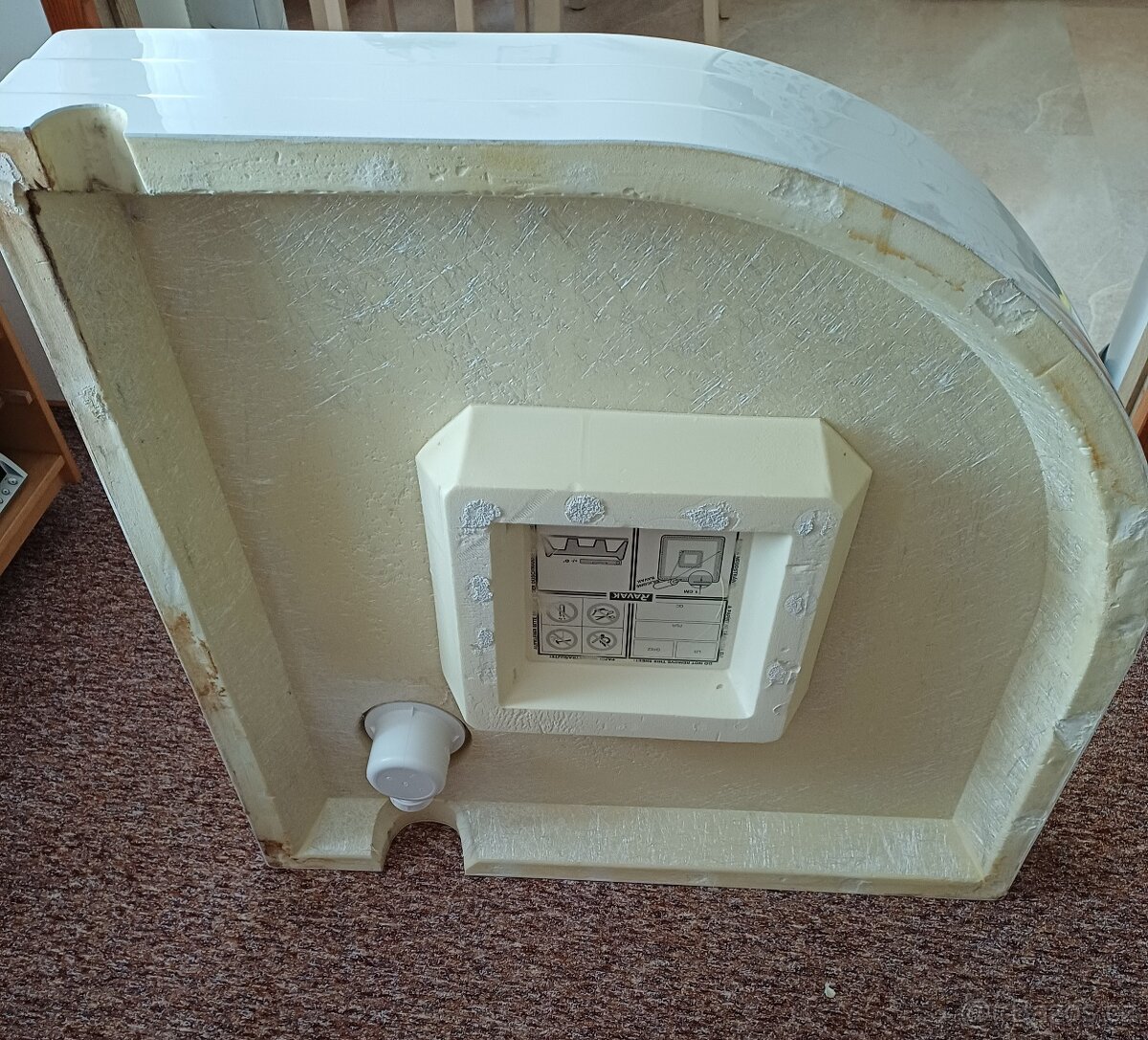 sprchová vanička 90x90