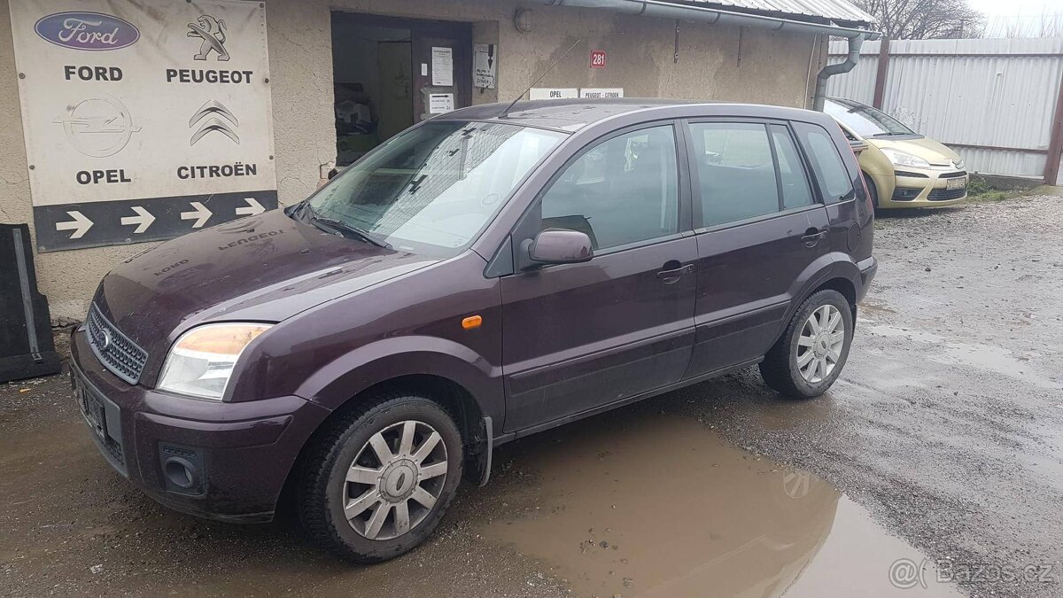 Prodám veškeré náhradní díly Ford Fusion 1.4 59kw FXJA