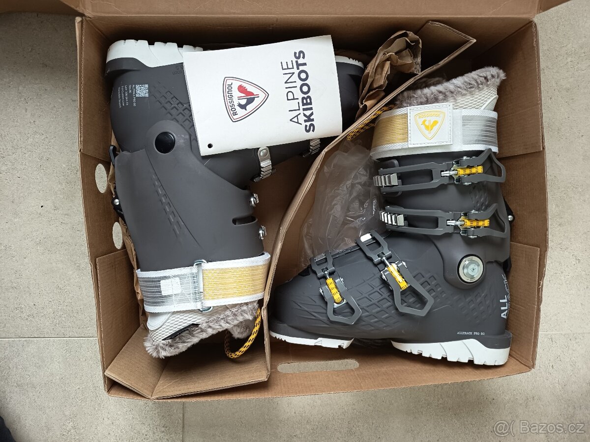 Lyžařské boty dámské Rossignol Alltrack vel.37, 1x použité