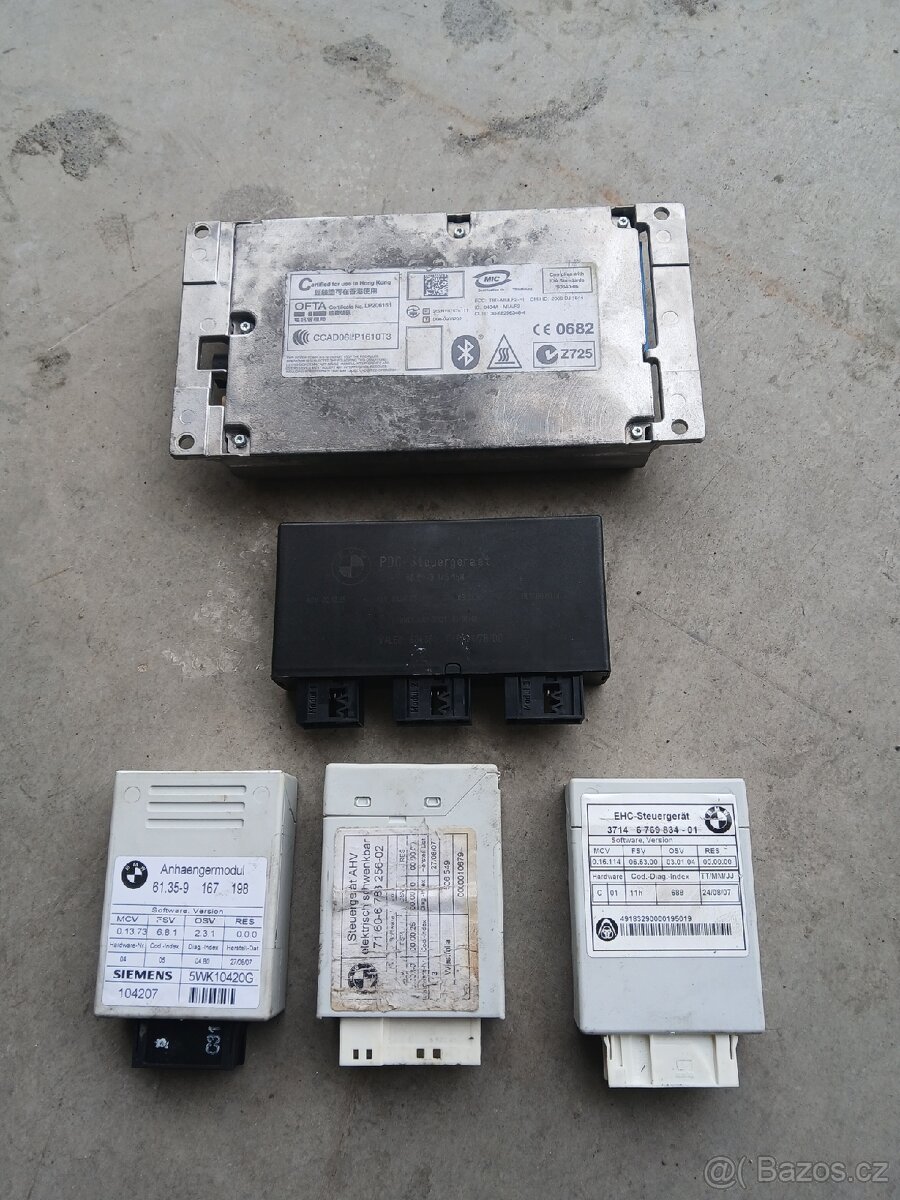 Moduly z kufru Bmw e61 lci