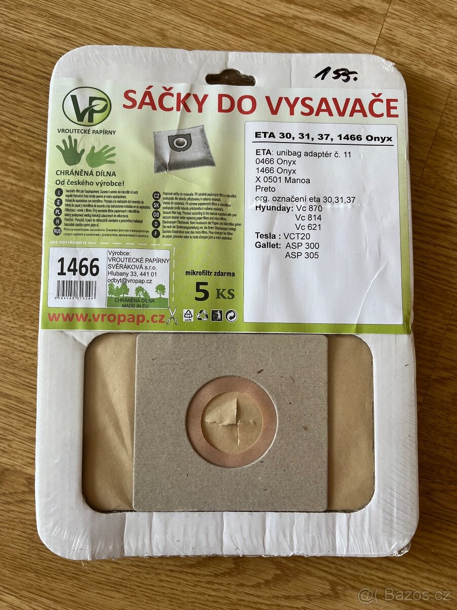 Sáčky do vysavače