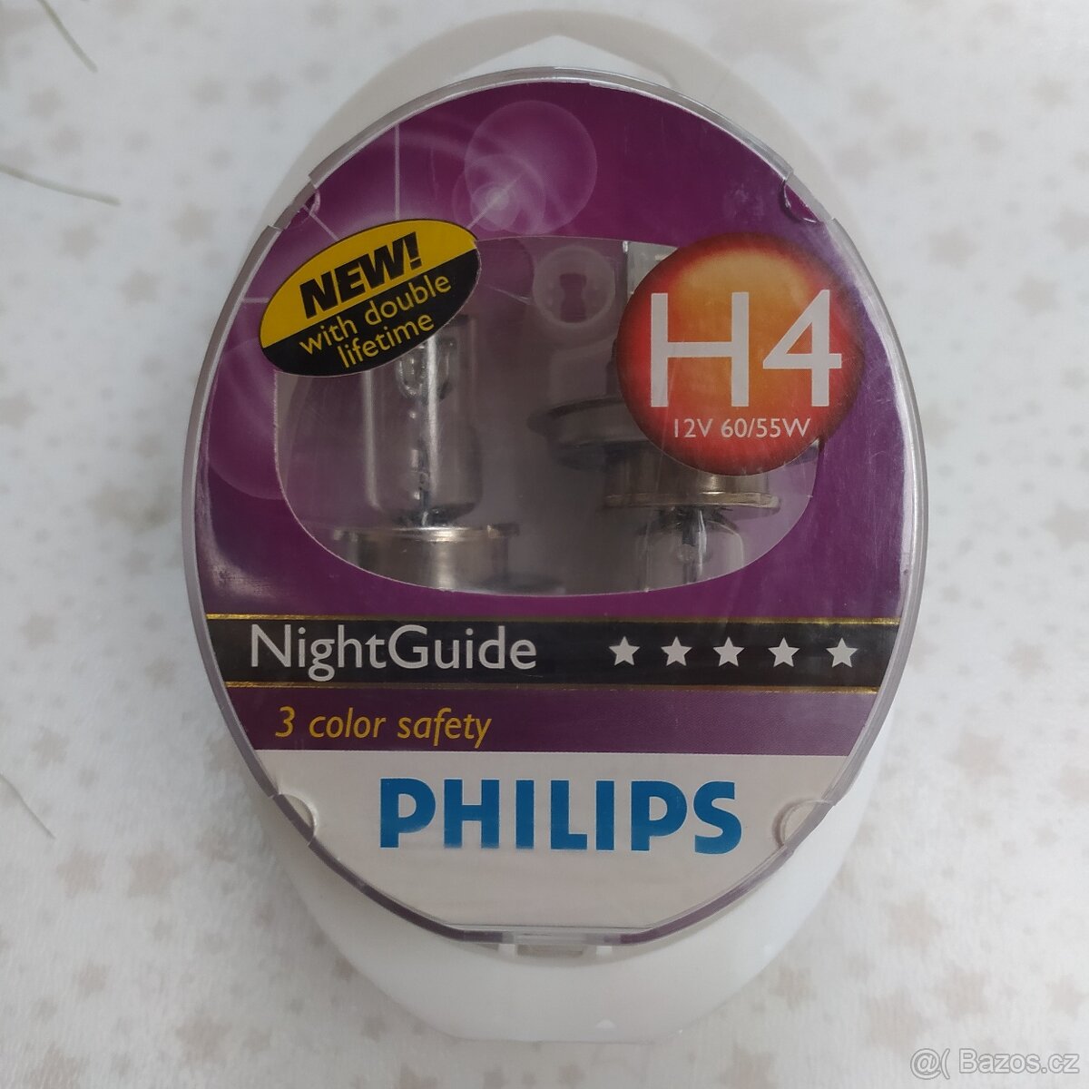 Autožárovky PHILIPS NightGuide H4