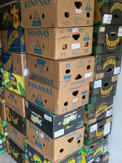 banánové krabice vhodné ke stěhování