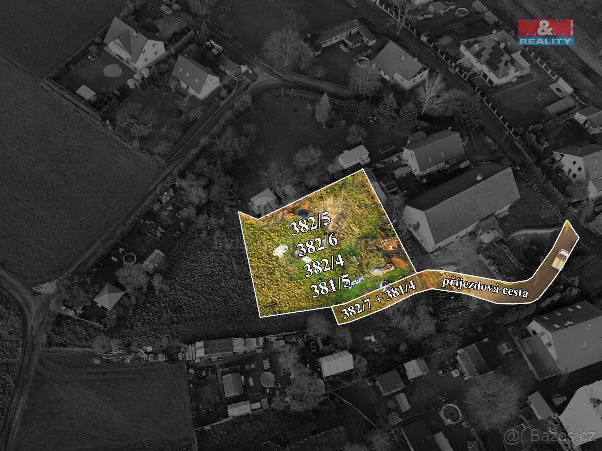 Prodej pozemku k bydlení se zahradou, 1300 m², Česká Lípa